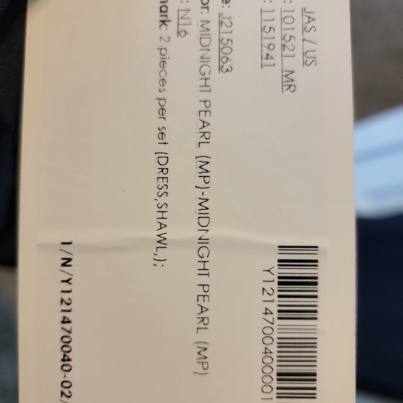 Jade by Jasmine Navy Blue Maxi Dress - Picture 5 of 15